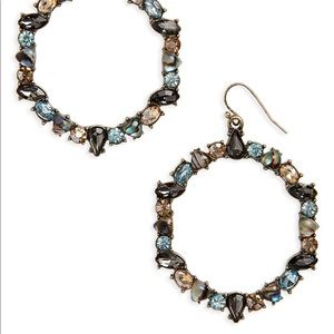 Baublebar Bellflower Frontal Hoop Earrings